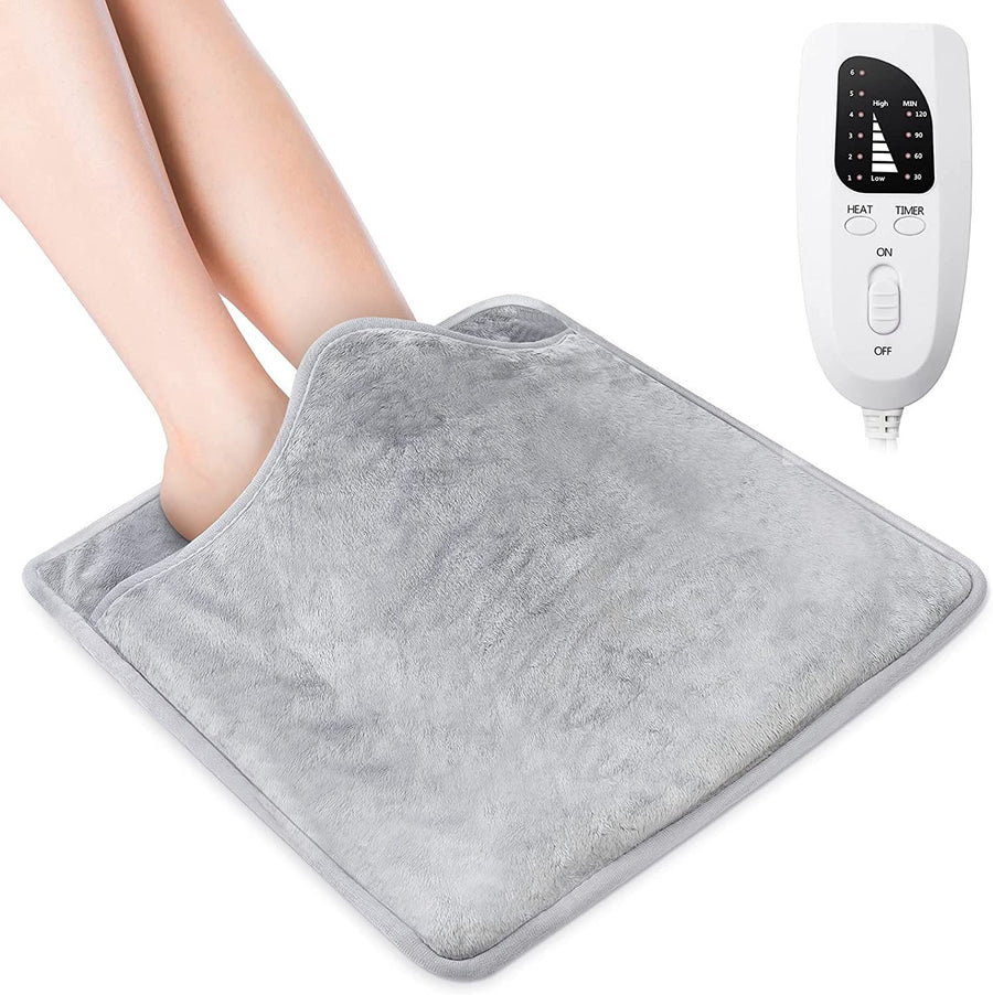 Ember Electric Heated Foot Warmer Pad — 6 Heat Levels, Auto Shutoff (US/CA 120V)